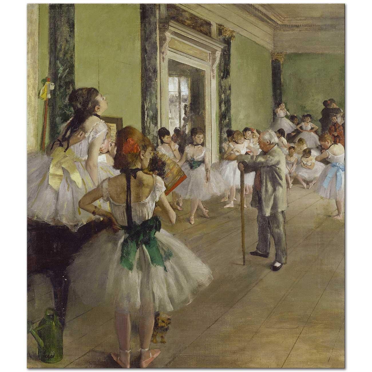 Edgar Degas Bale Sınıfı Kanvas Tablo