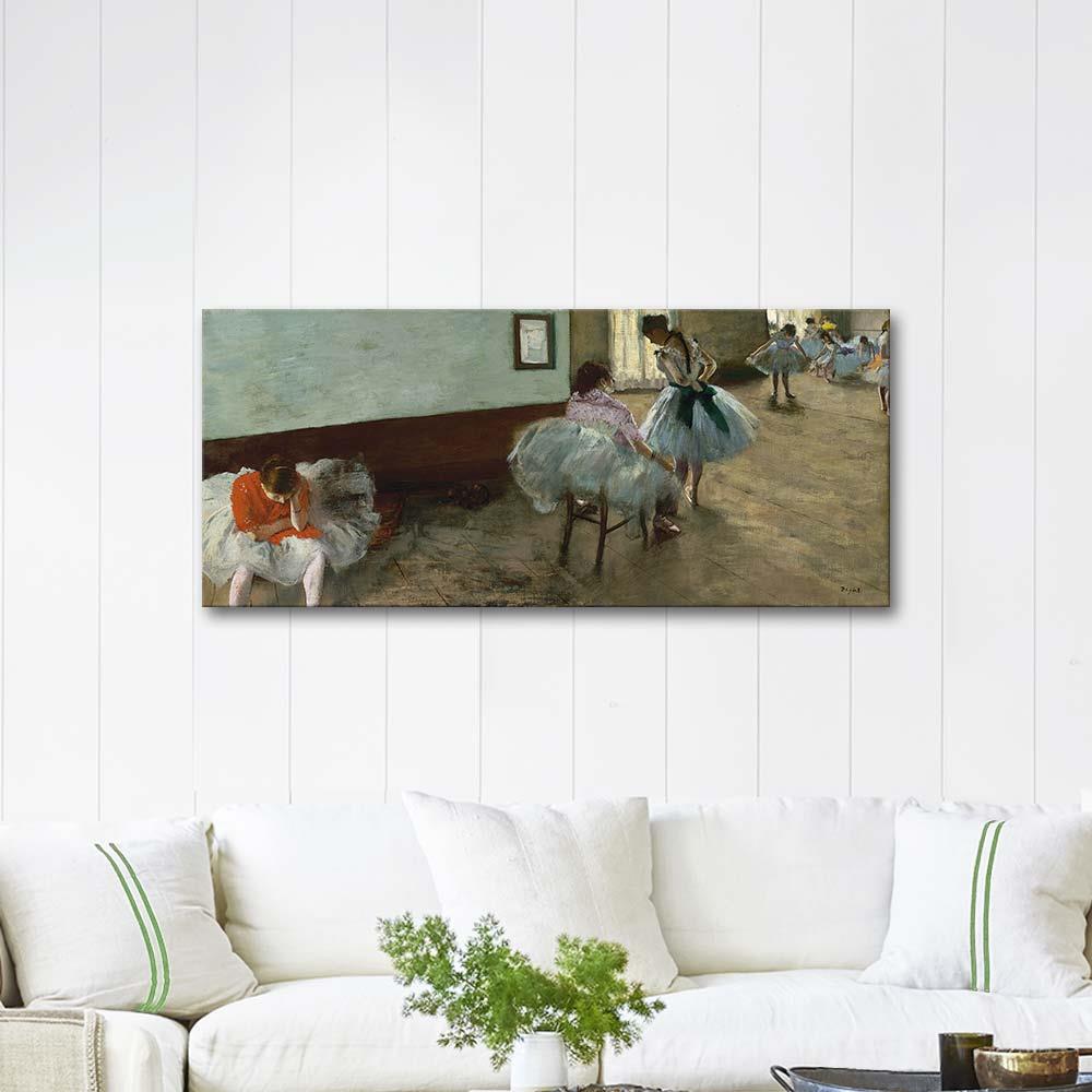 Edgar Degas The Dance Lesson Art Print