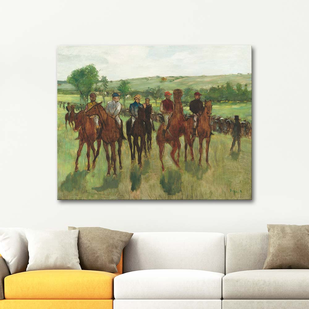 Edgar Degas The Riders Art Print