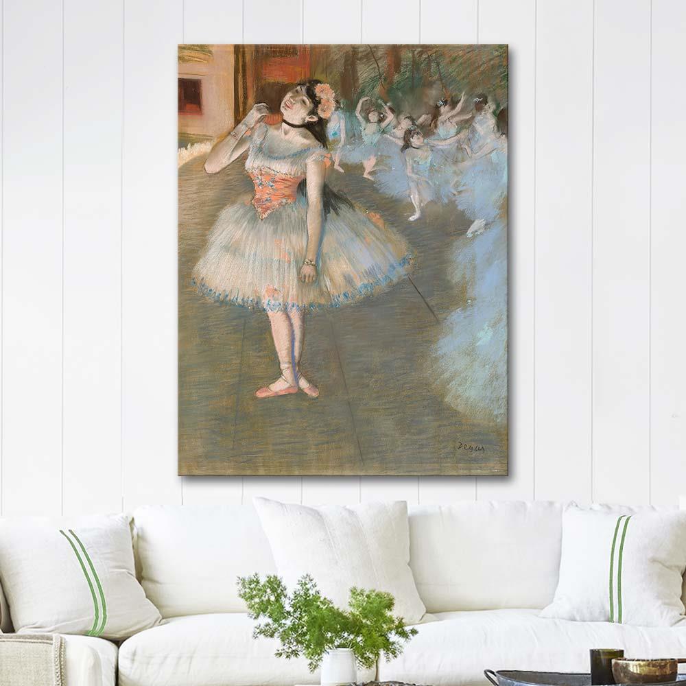 Edgar Degas The Star 1879 Art Print