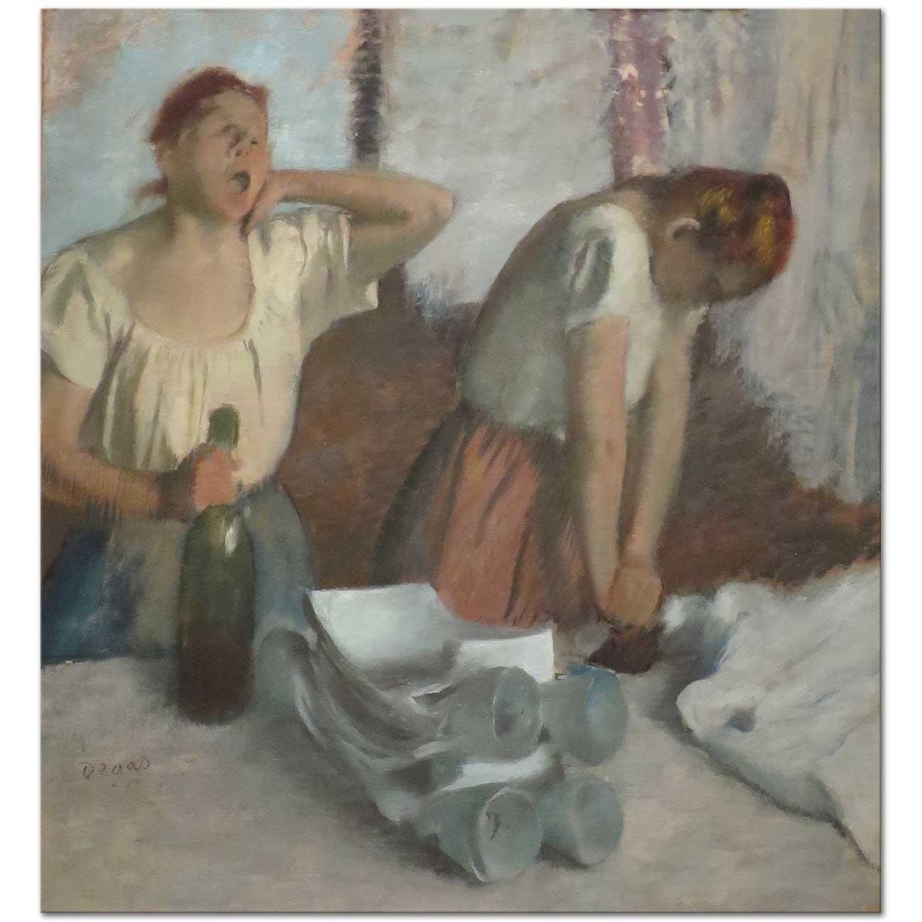 Women Ironing by Edgar Degas