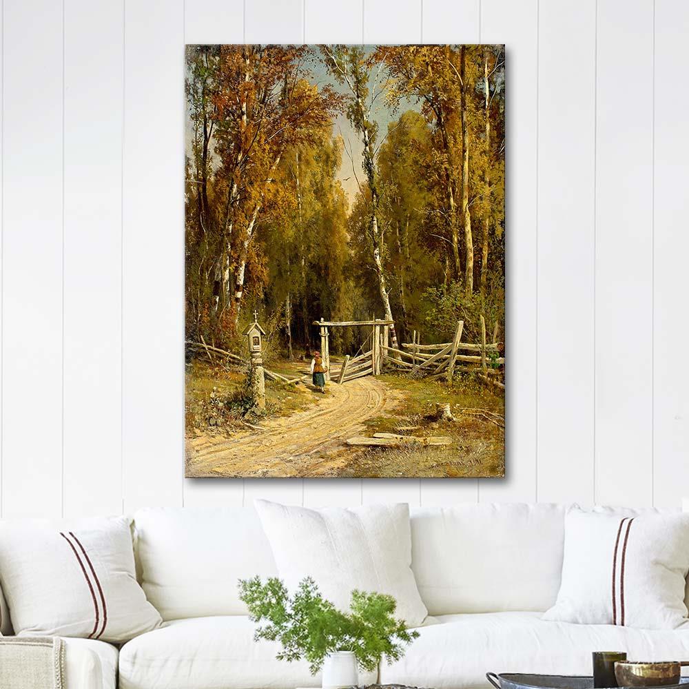 Edge of the Forest by Ivan Shishkin as Art Print