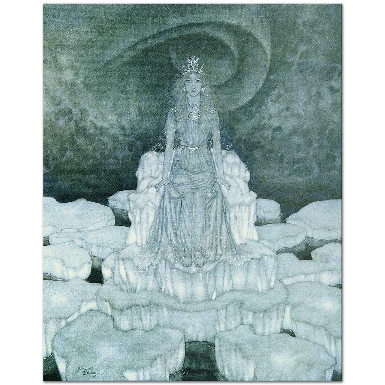 The Snow Queen by Edmund Dulac