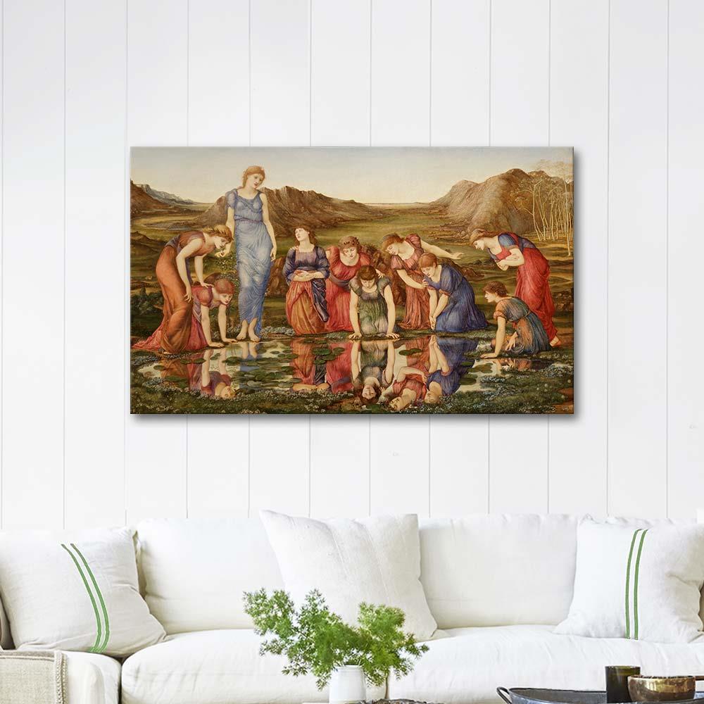 Edward Burne Jones The Mirror of Venus Art Print