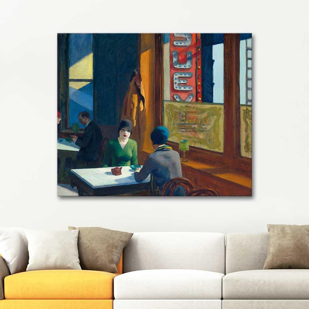 Edward Hopper Chop Suey Art Print