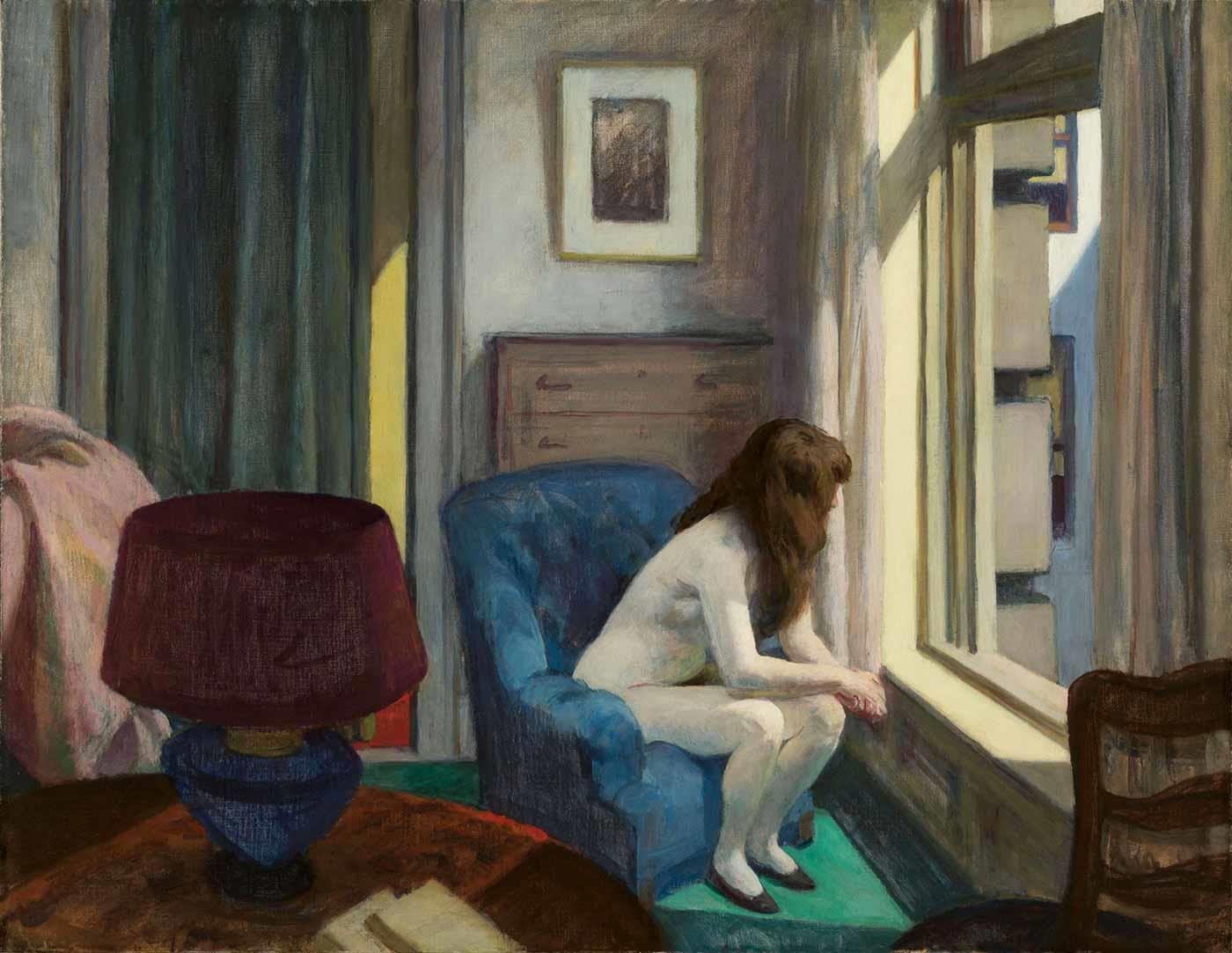 Edward Hopper Öğle Öncesi Saat Onbir Kanvas Tablo