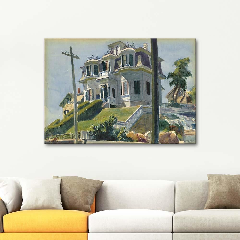 Edward Hopper Haskell's House Art Print