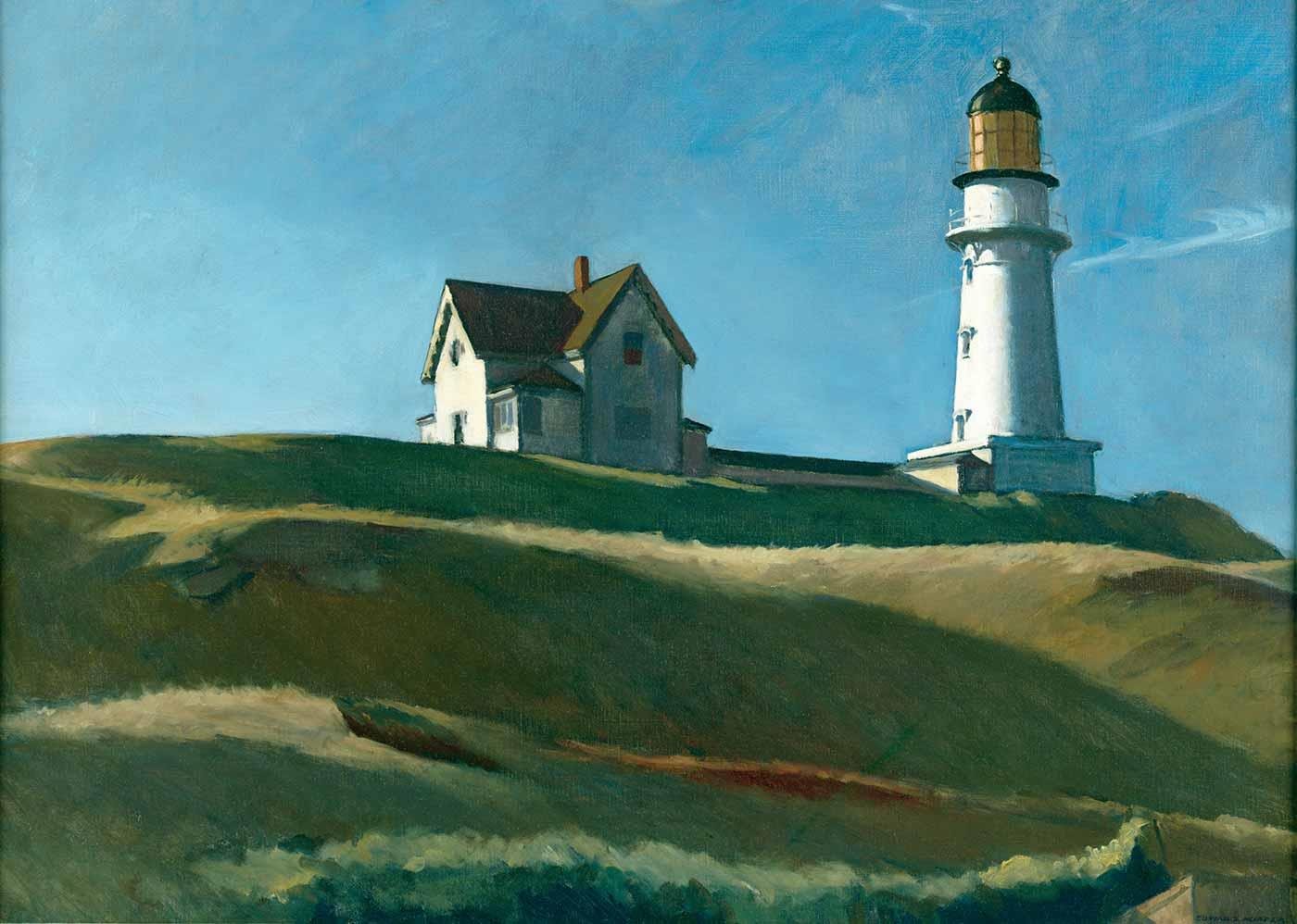Lighthouse Hill by Edward Hopper