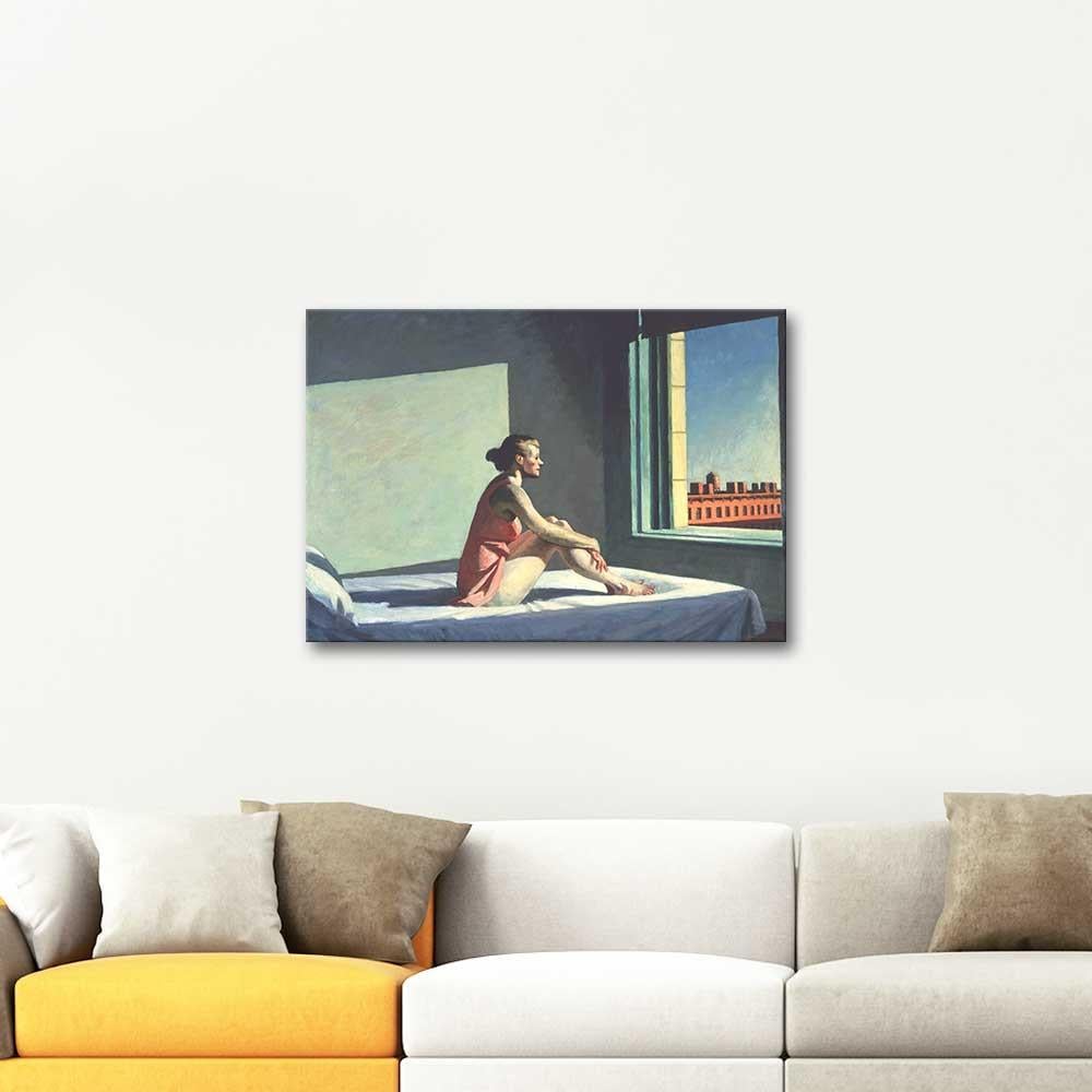 Edward Hopper Morning Sun Art Print