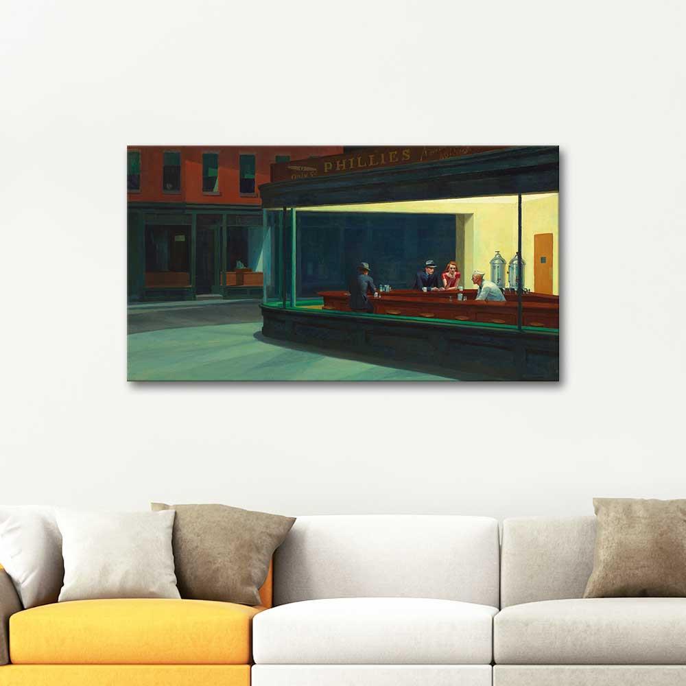 Edward Hopper Nighthawks Art Print