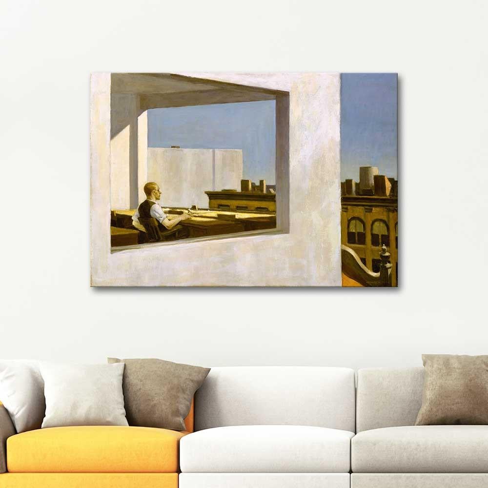 Edward Hopper Office in a Small City Art Print