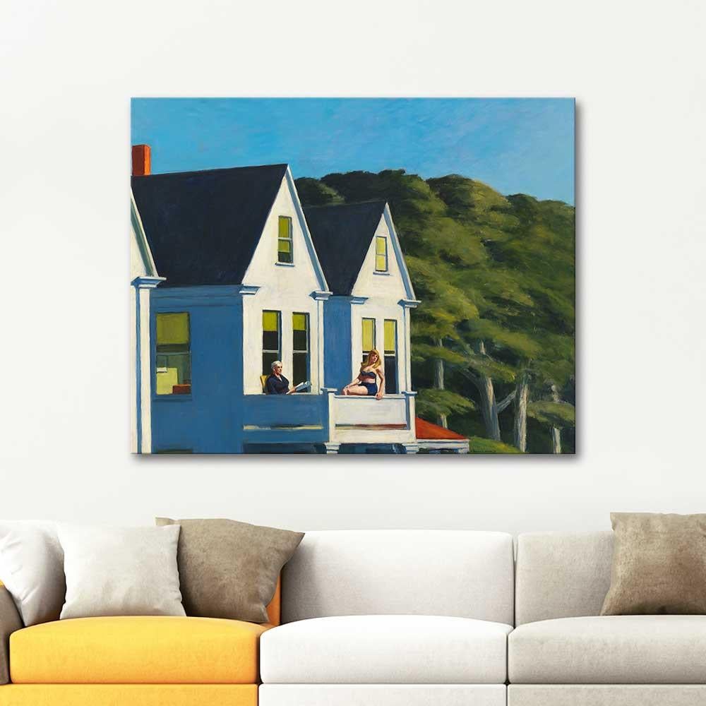 Edward Hopper Second Story Sunlight Art Print