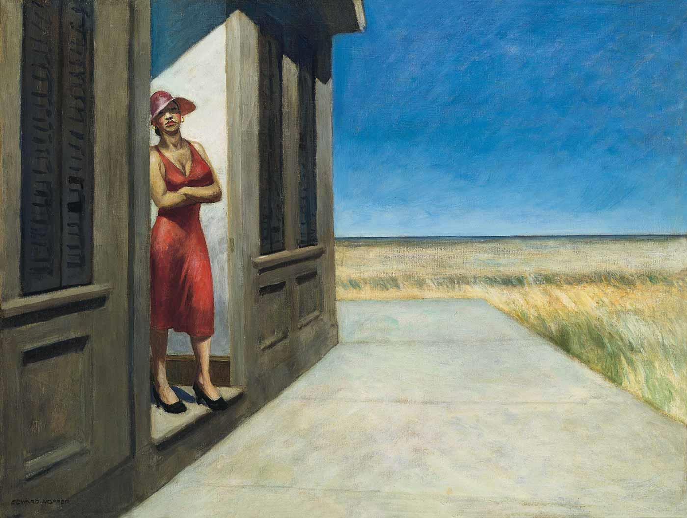 Edward Hopper Güney Carolina Sabahı Kanvas Tablo