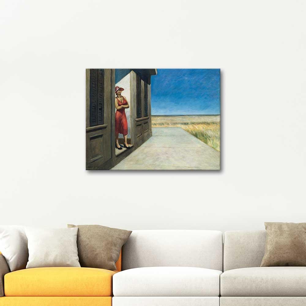 Edward Hopper Güney Carolina Sabahı Kanvas Tablo