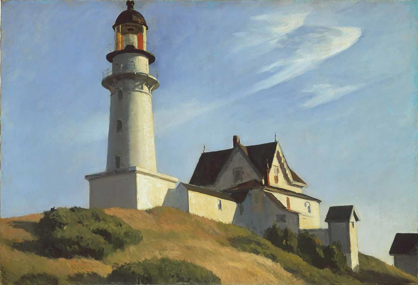 Edward Hopper Deniz Feneri Kanvas Tablo