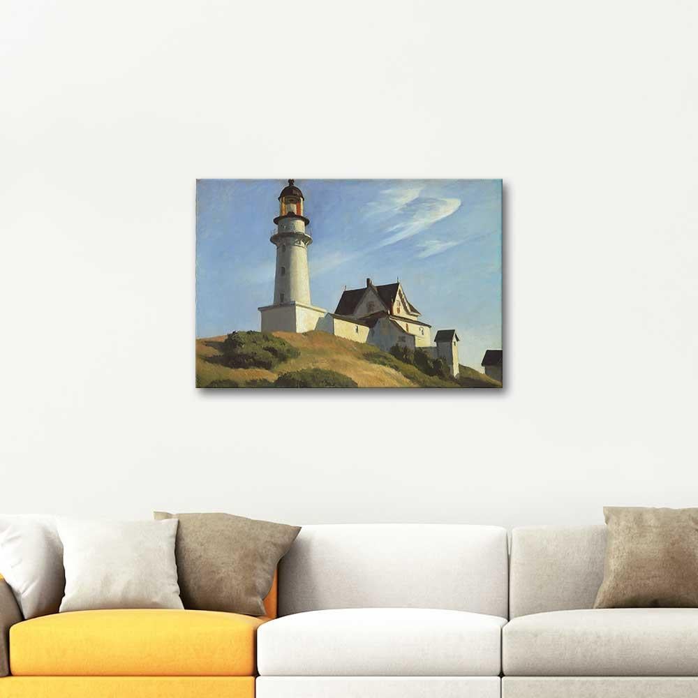 Edward Hopper Deniz Feneri Kanvas Tablo