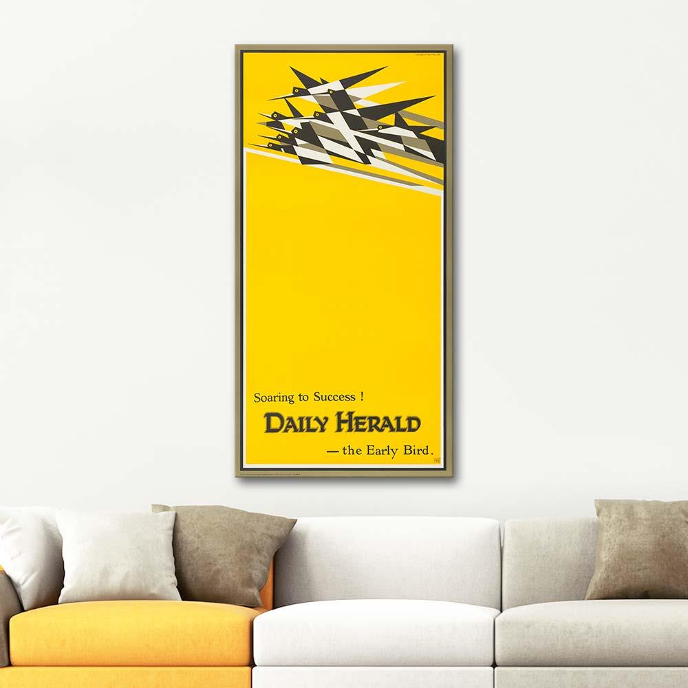 Edward McKnight Kauffer Soaring To Success The Early Bird Art Print