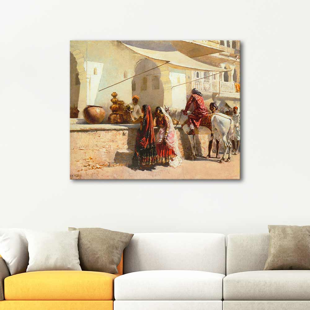 Edwin Lord Weeks Hindistan'da Pazar Yeri