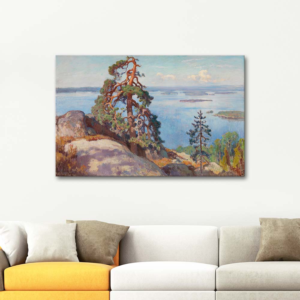 Eero Järnefelt Landscape From Koli Art Print