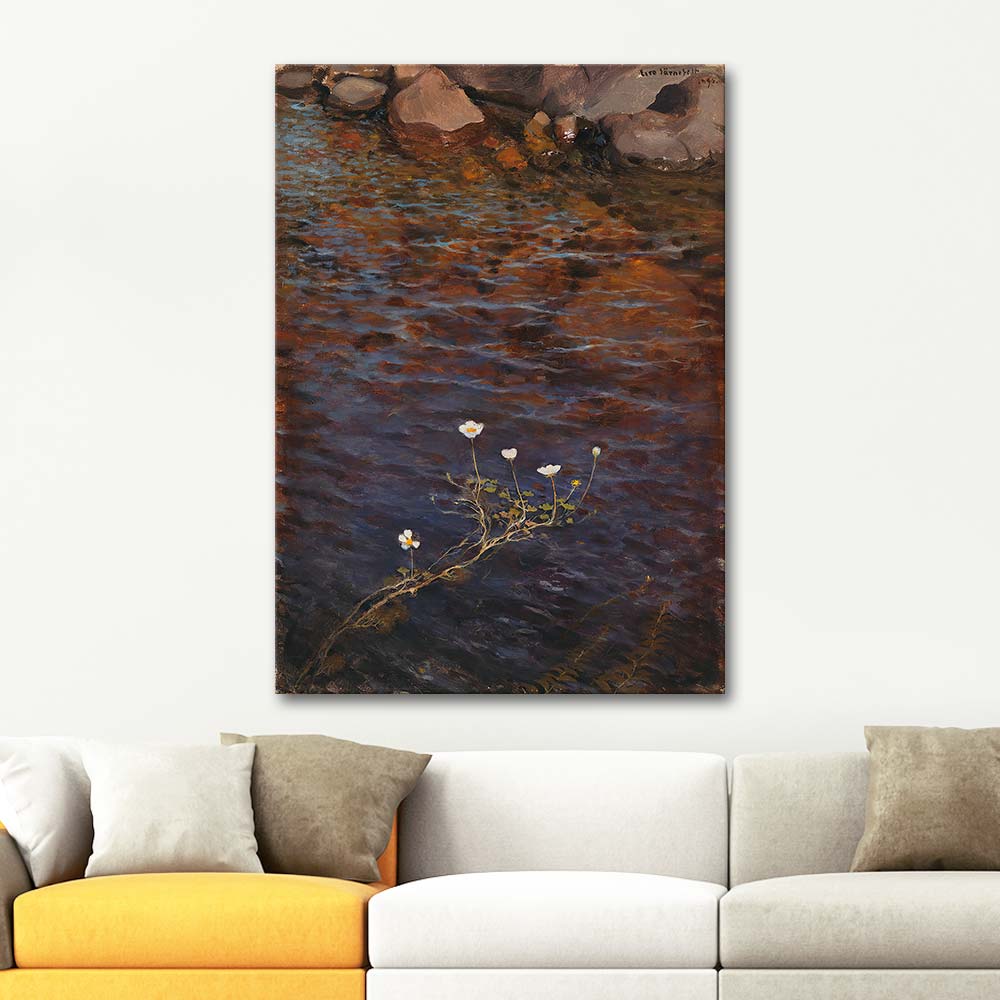 Eero Järnefelt Pond Water Crowfoot Art Print