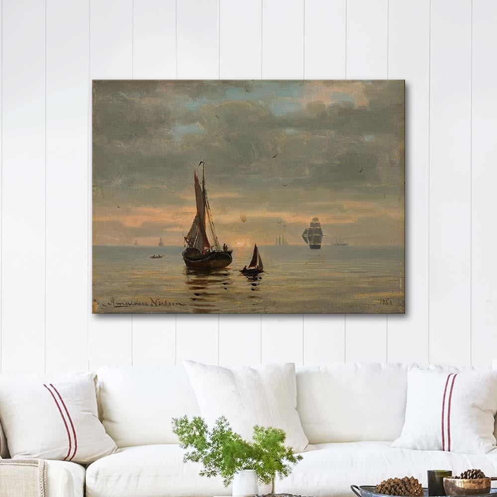 Efter Hukommelsen by Amaldus Nielsen as Art Print