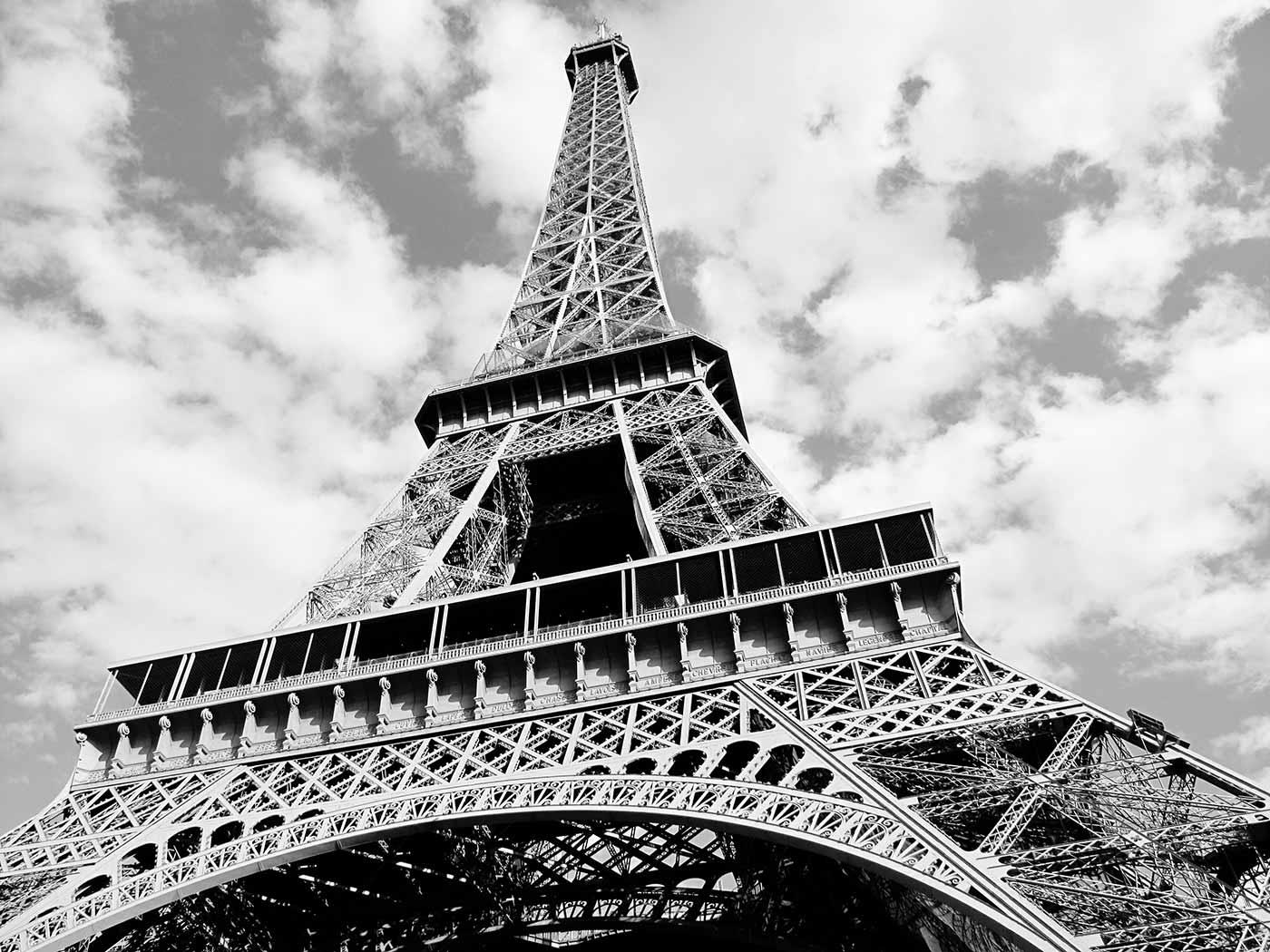 Eyfel Kulesi Paris Kanvas Tablo