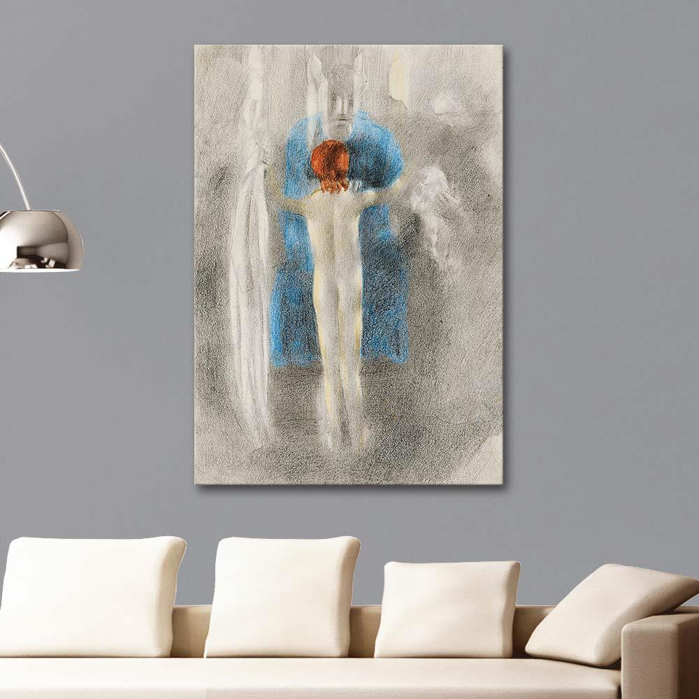 Otto Meyer-Amden Giyim III Kanvas Tablo