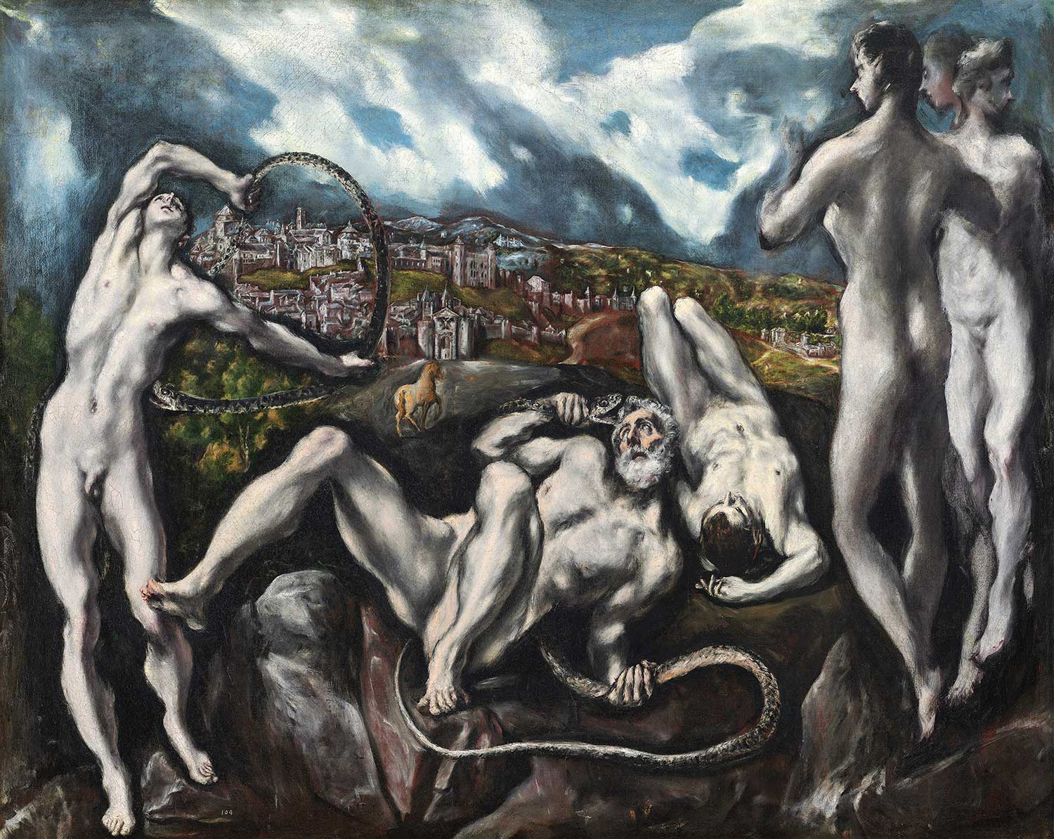 El Greco Laokon ve Oğulları Kanvas Tablo