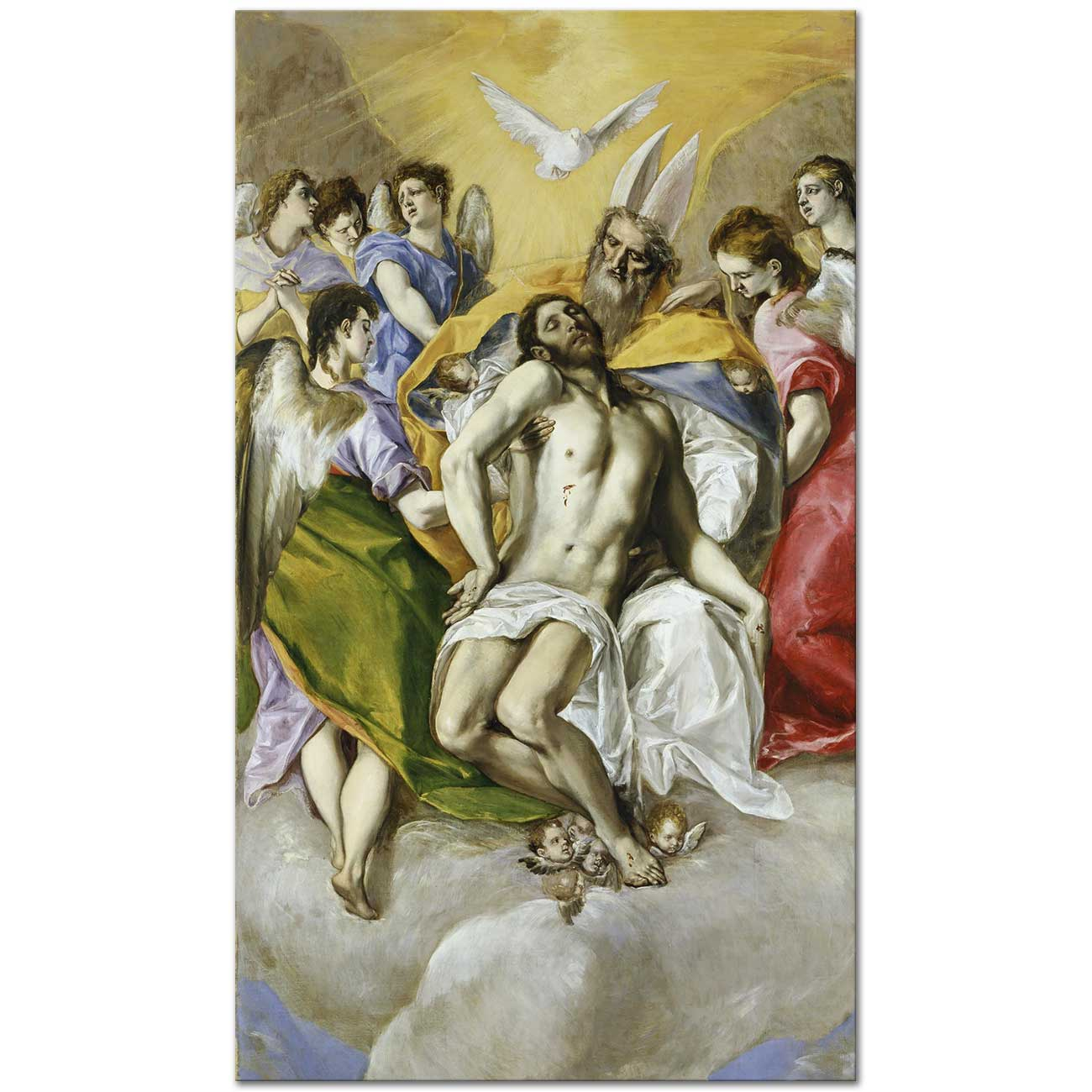 The Holy Trinity by El Greco