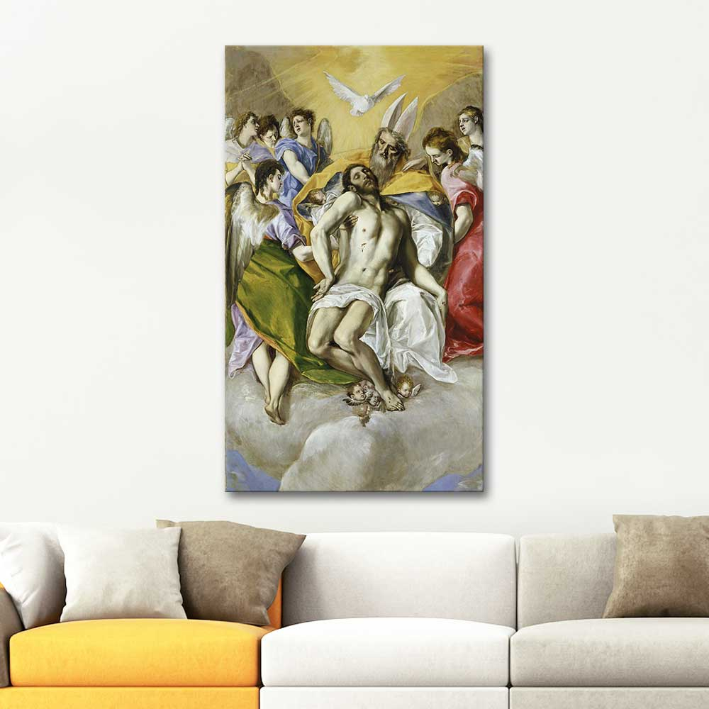 El Greco The Holy Trinity Art Print