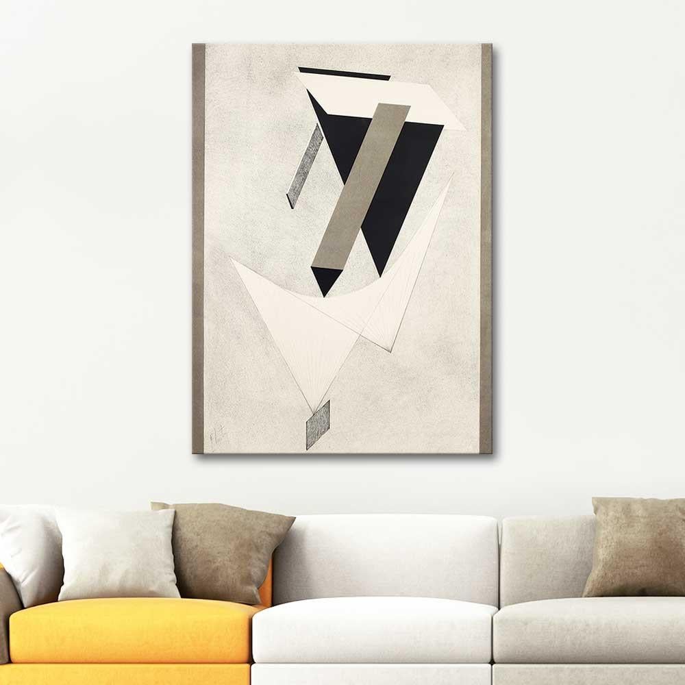 El Lissitzky Kestner'in Portföyü 02 Kanvas Tablo