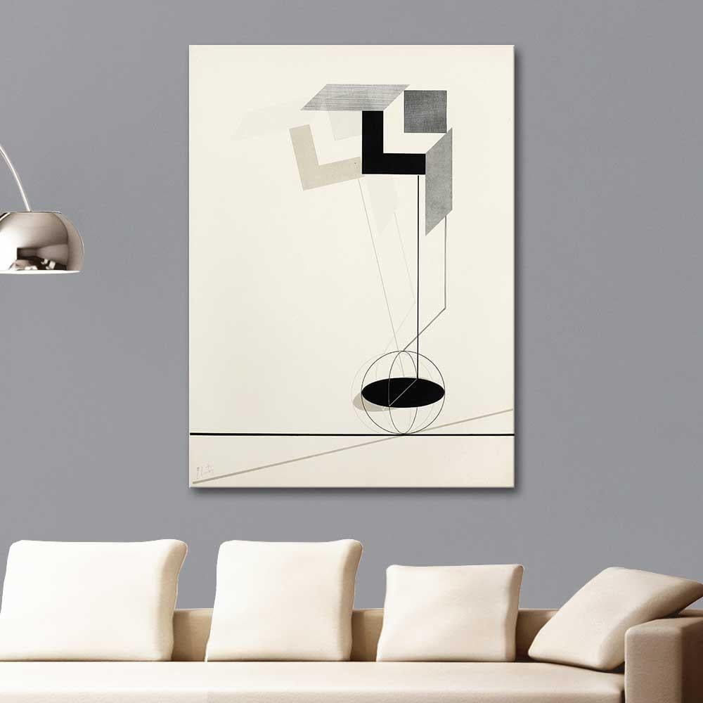 El Lissitzky Kestner'in Portföyü 03 Kanvas Tablo