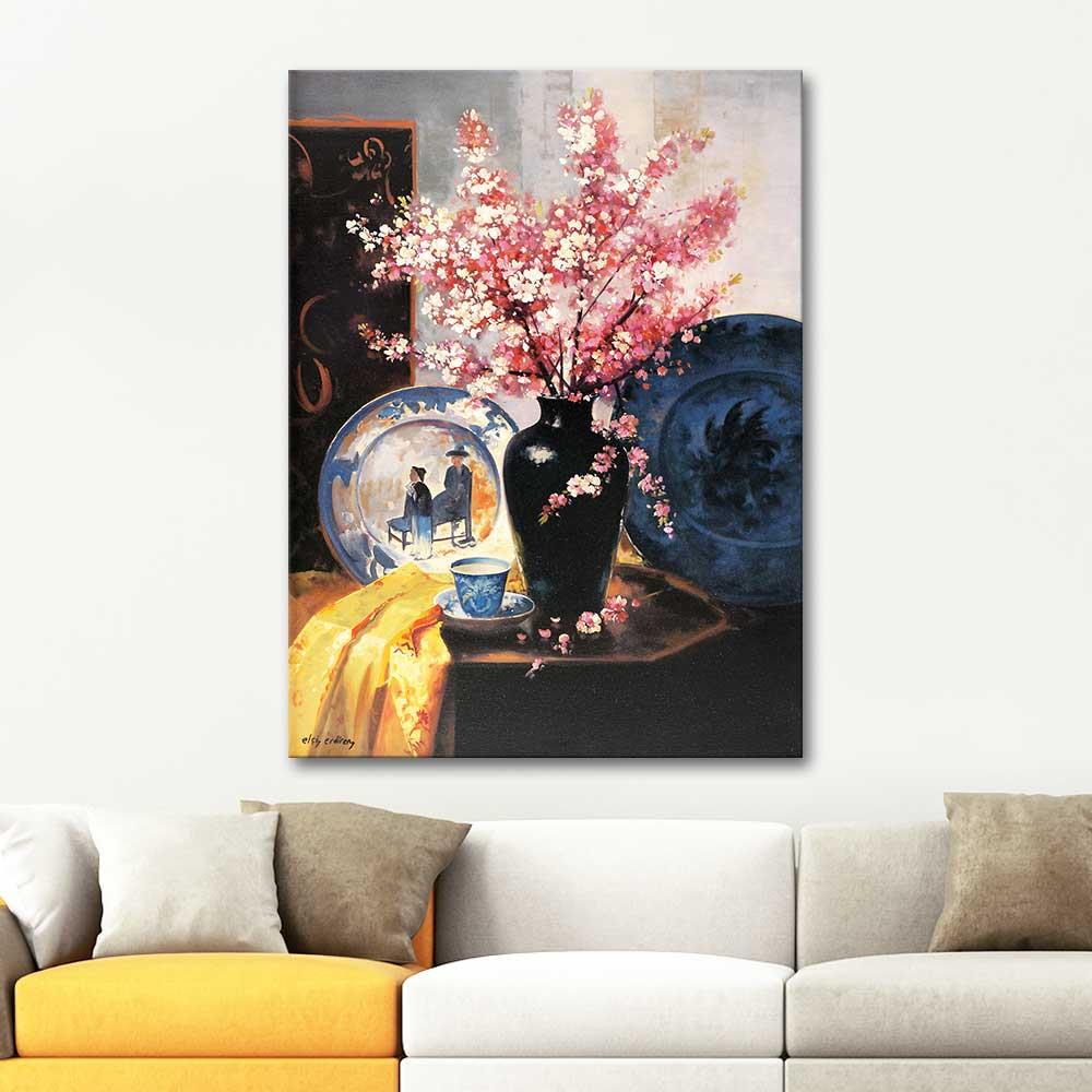 Elci Erdiren Spring Flowers in a Vase Art Print