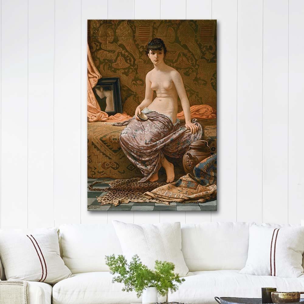 Elihu Vedder Roman Model Kanvas Tablo