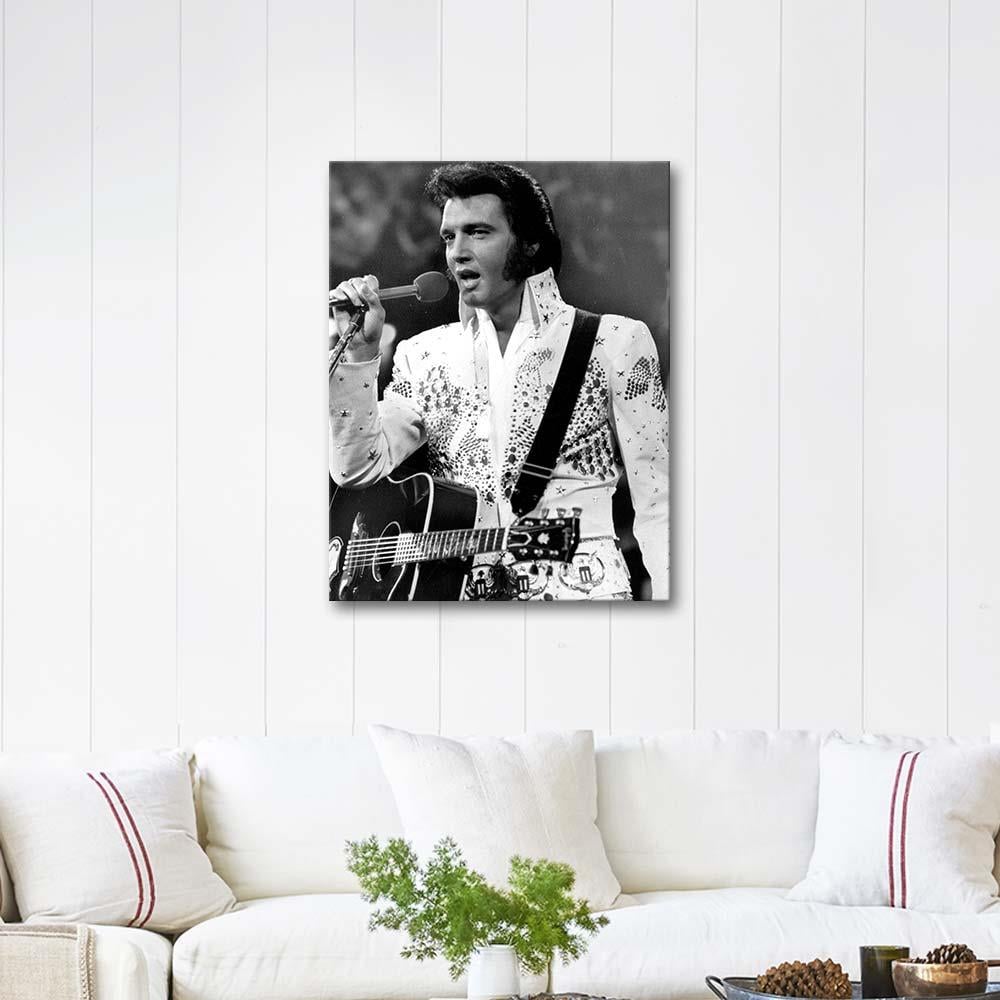 Elvis Presley in Concert Art Print