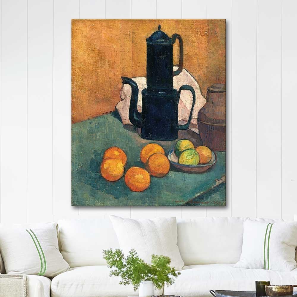 Emile Bernard The Blue Coffee Pot Art Print