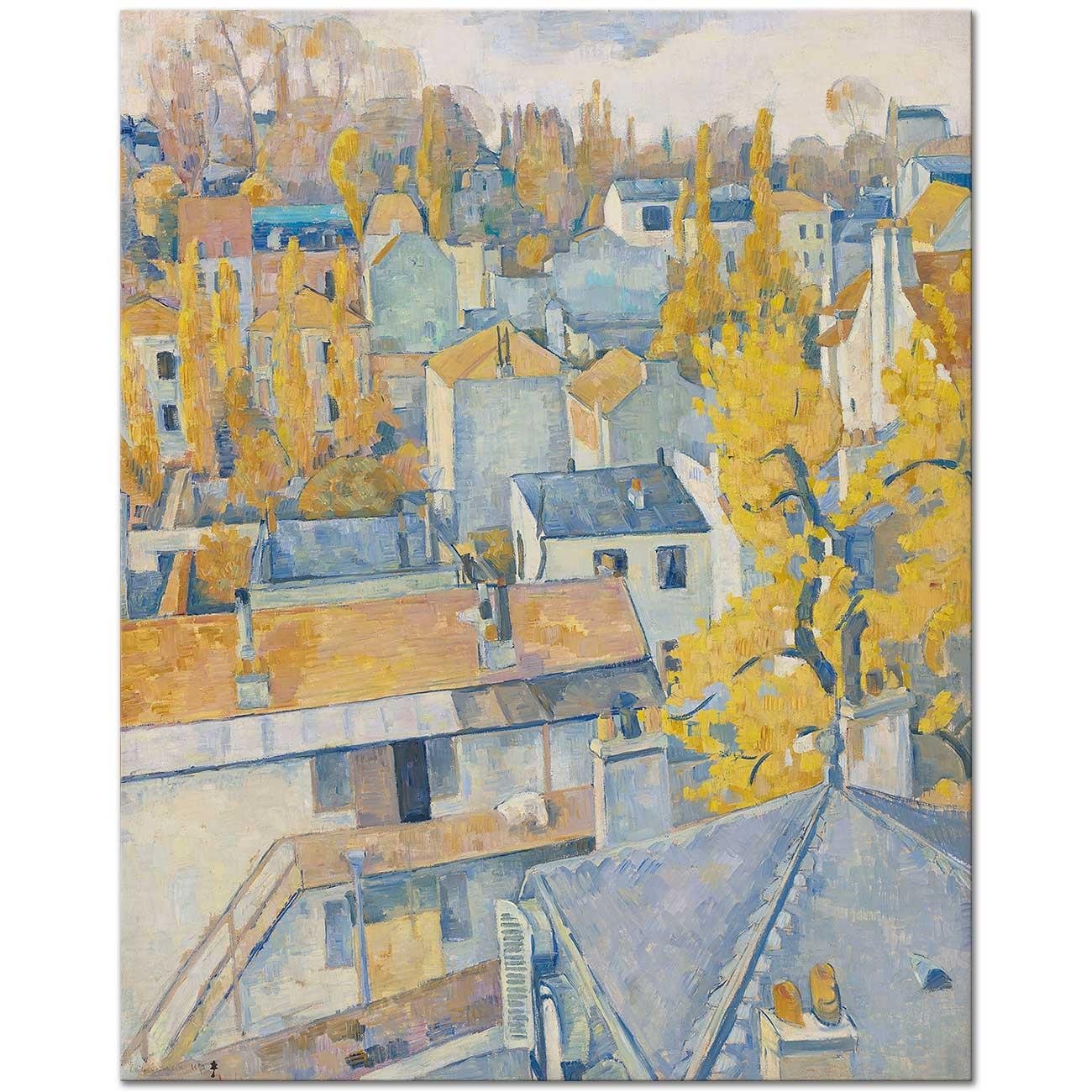 Vue des Toits by Emile Bernard