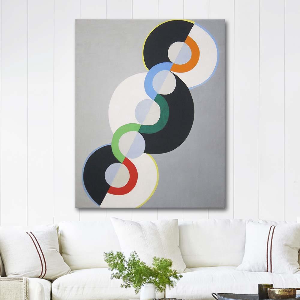 Endless Rhythm by Robert Delaunay as Art Print