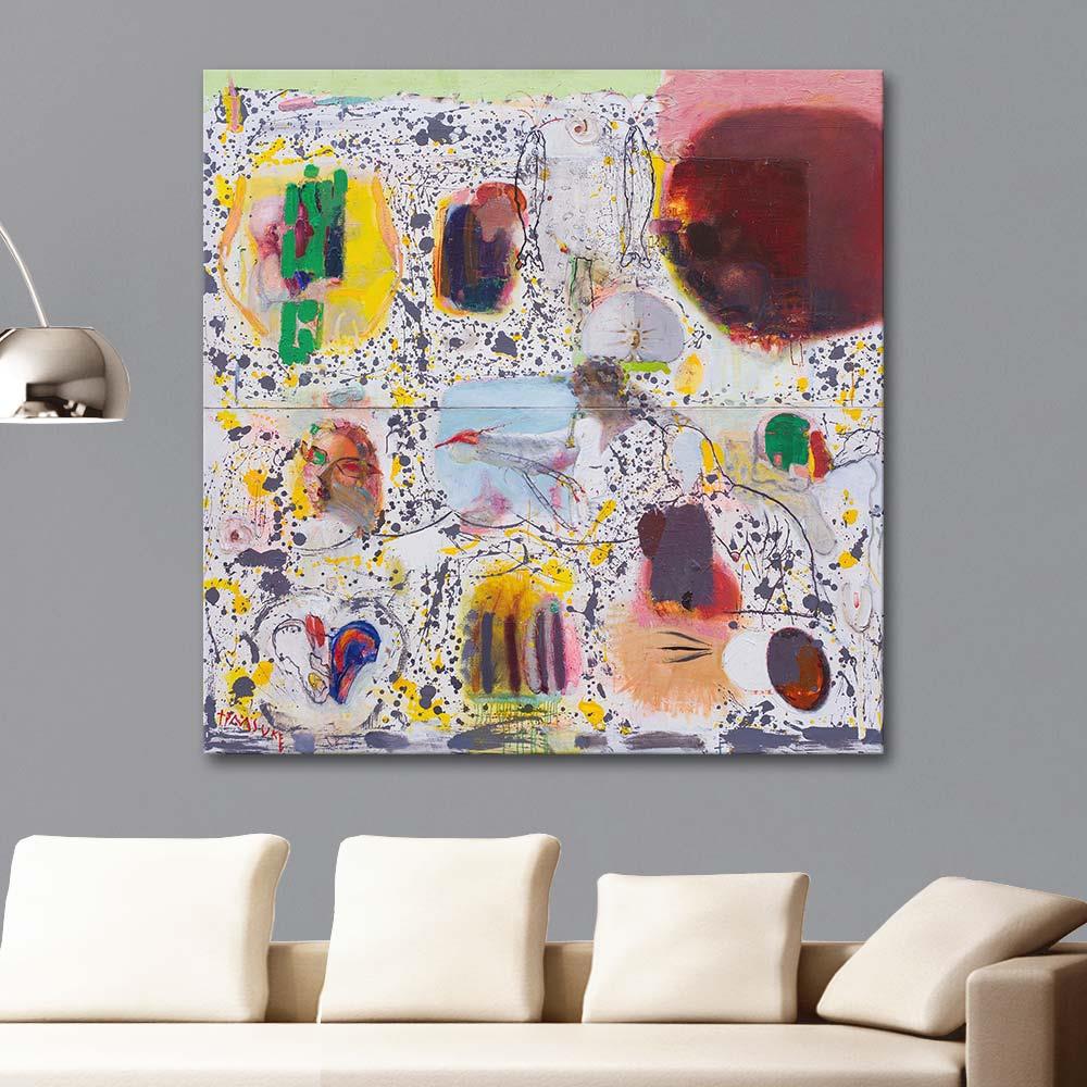 Enesekeskne by Tiit Pääsuke as Art Print