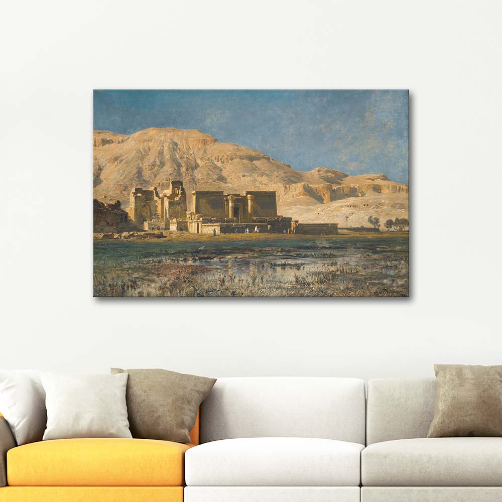 Ernst Koerner The Plain Of Thebes Art Print