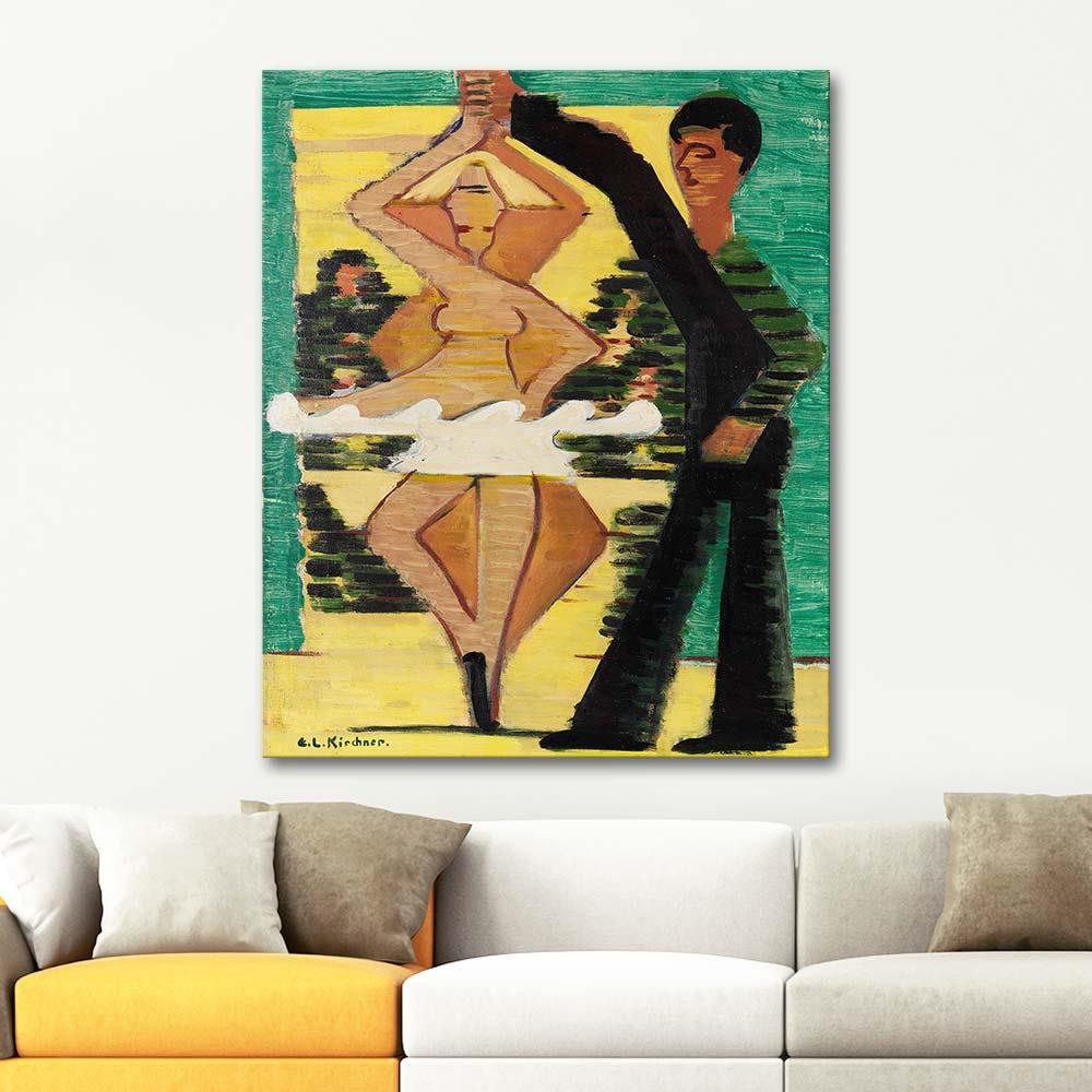 Ernst Ludwig Kirchner Spinning Dancer Art Print