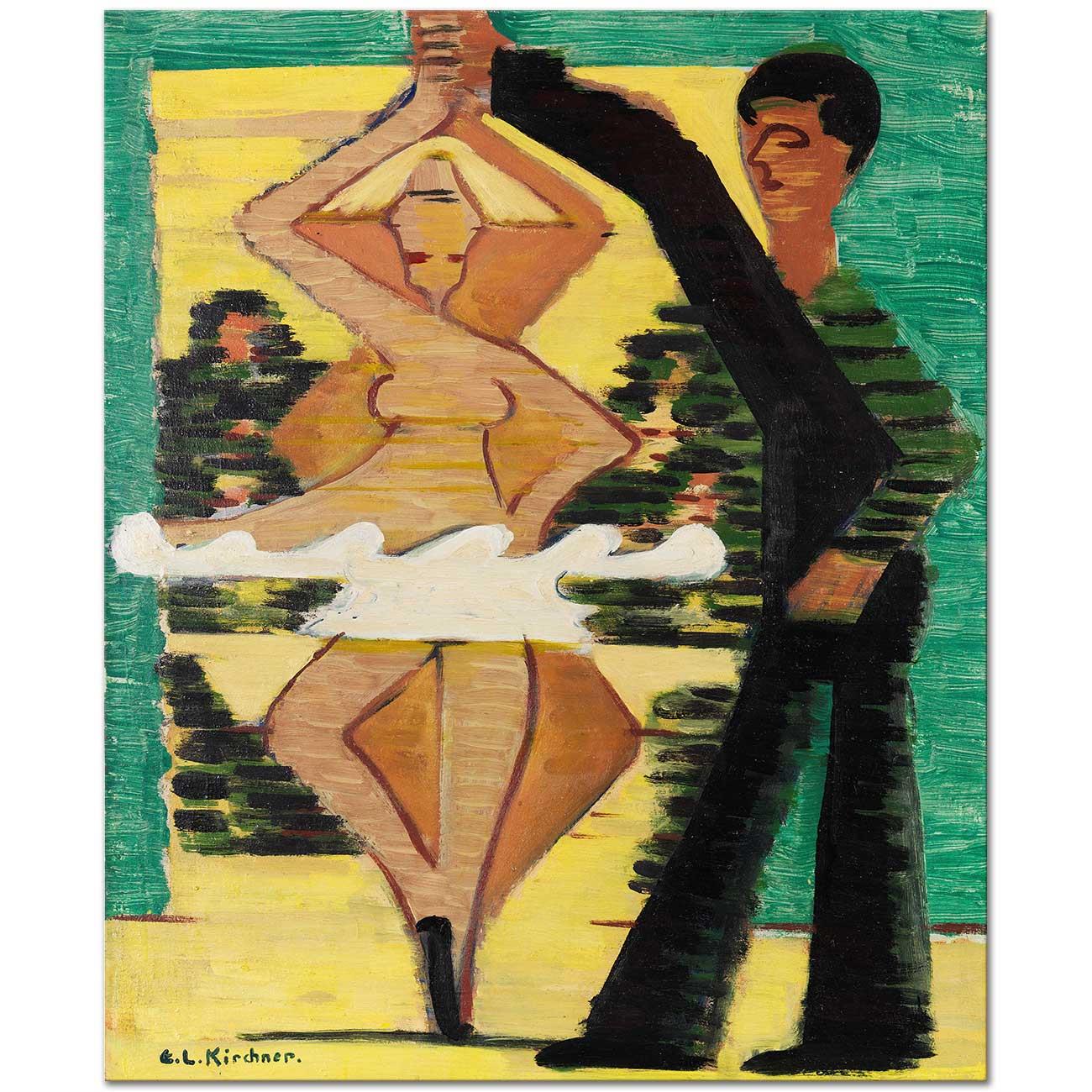Spinning Dancer by Ernst Ludwig Kirchner
