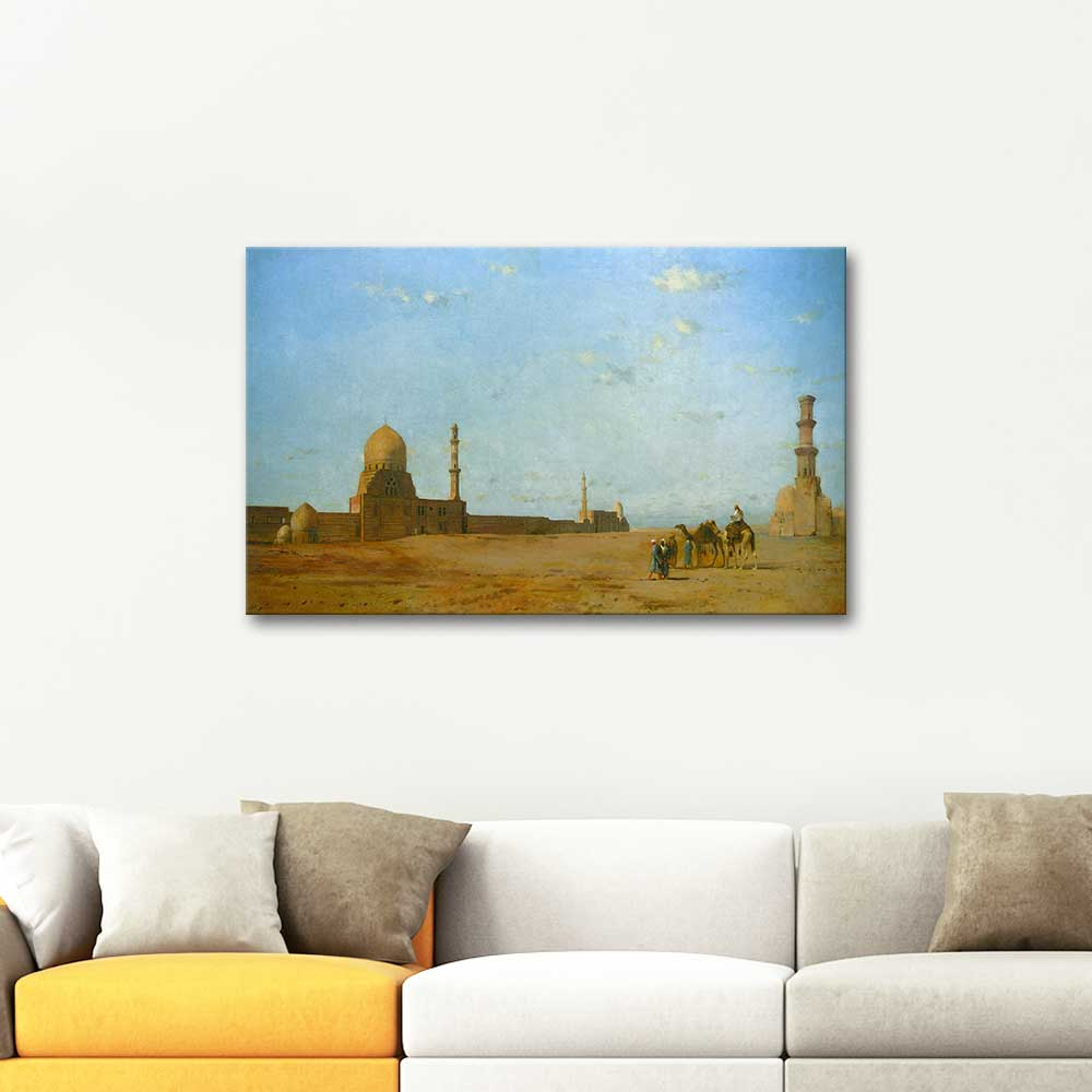 Eugene Fromentin Landscape Cairo Art Print