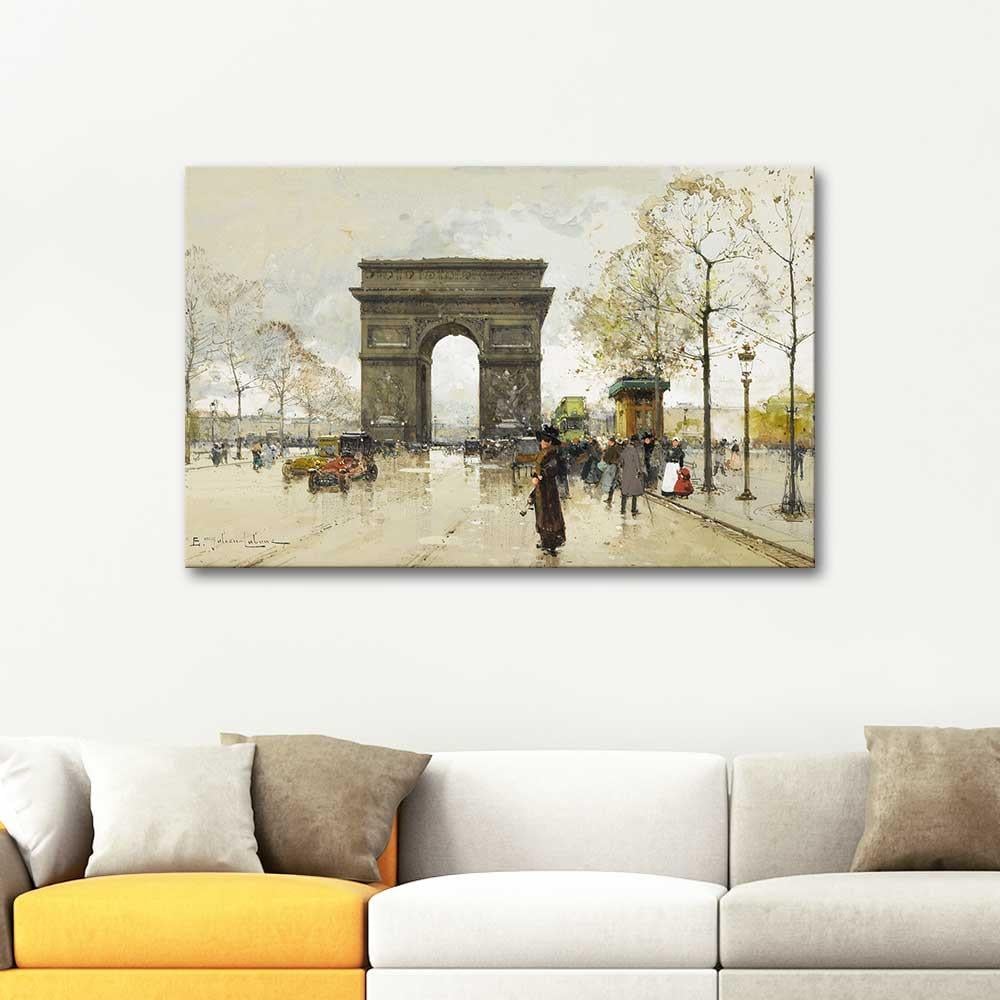 Eugene Galien-Laloue L'Arc de Triomphe Art Print
