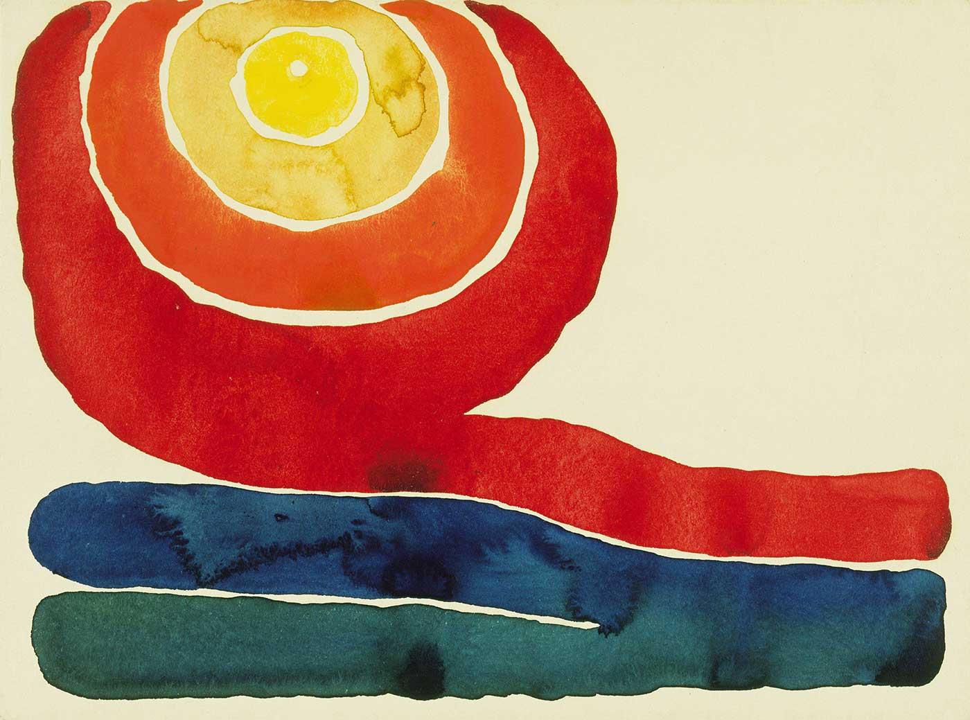 Evening Star No III by Georgia O'Keeffe