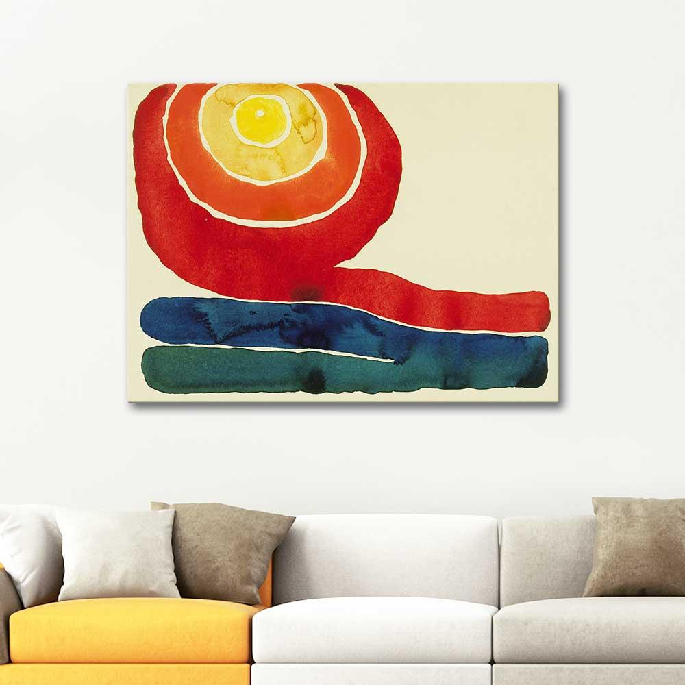 Evening Star No III by Georgia O'Keeffe as Art Print