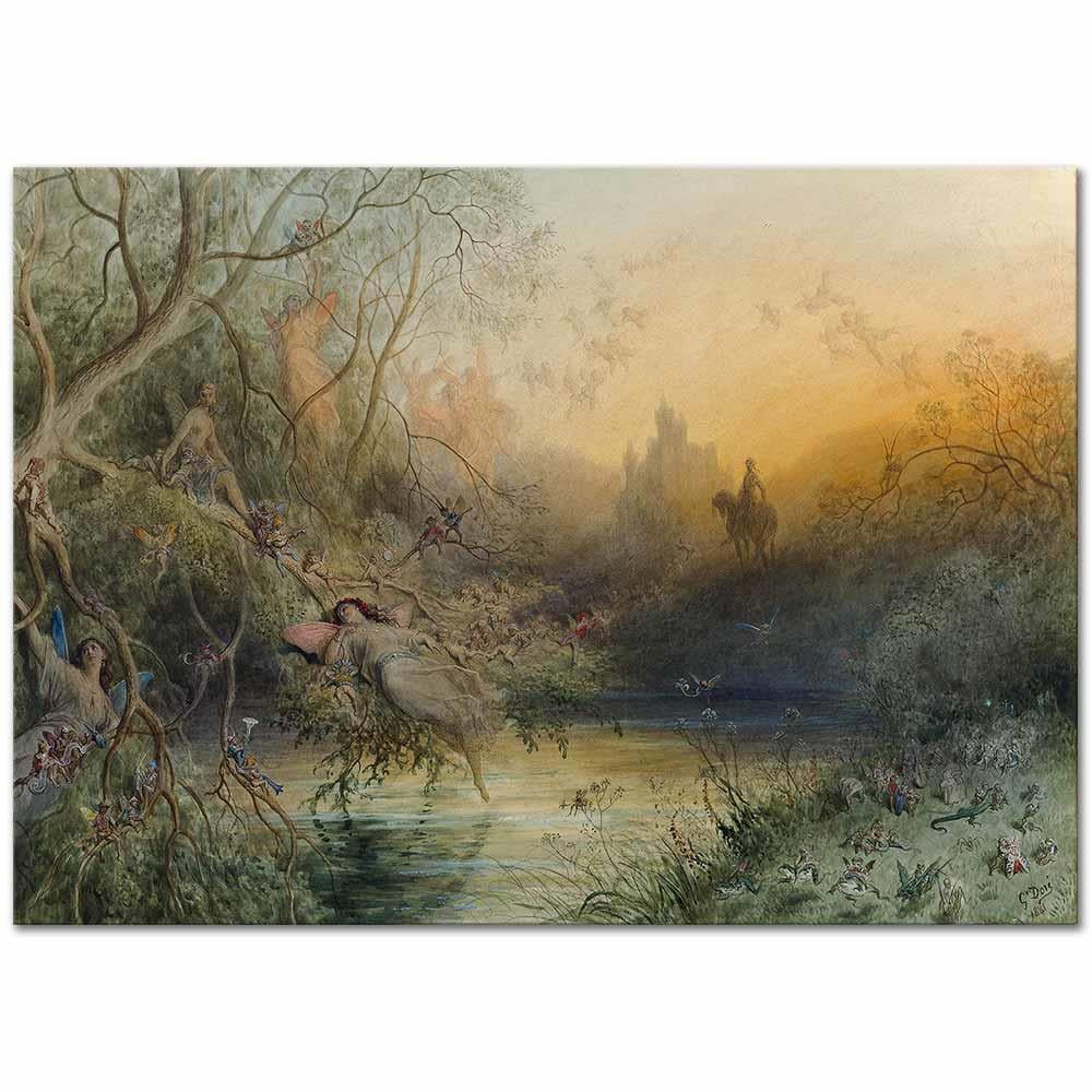 Fairy Land by Gustave Dore as Art Print