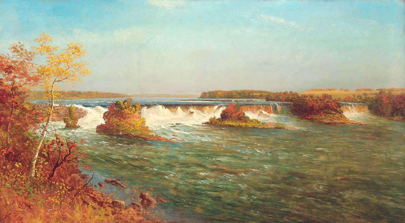Falls of Saint Anthony by Albert Bierstadt