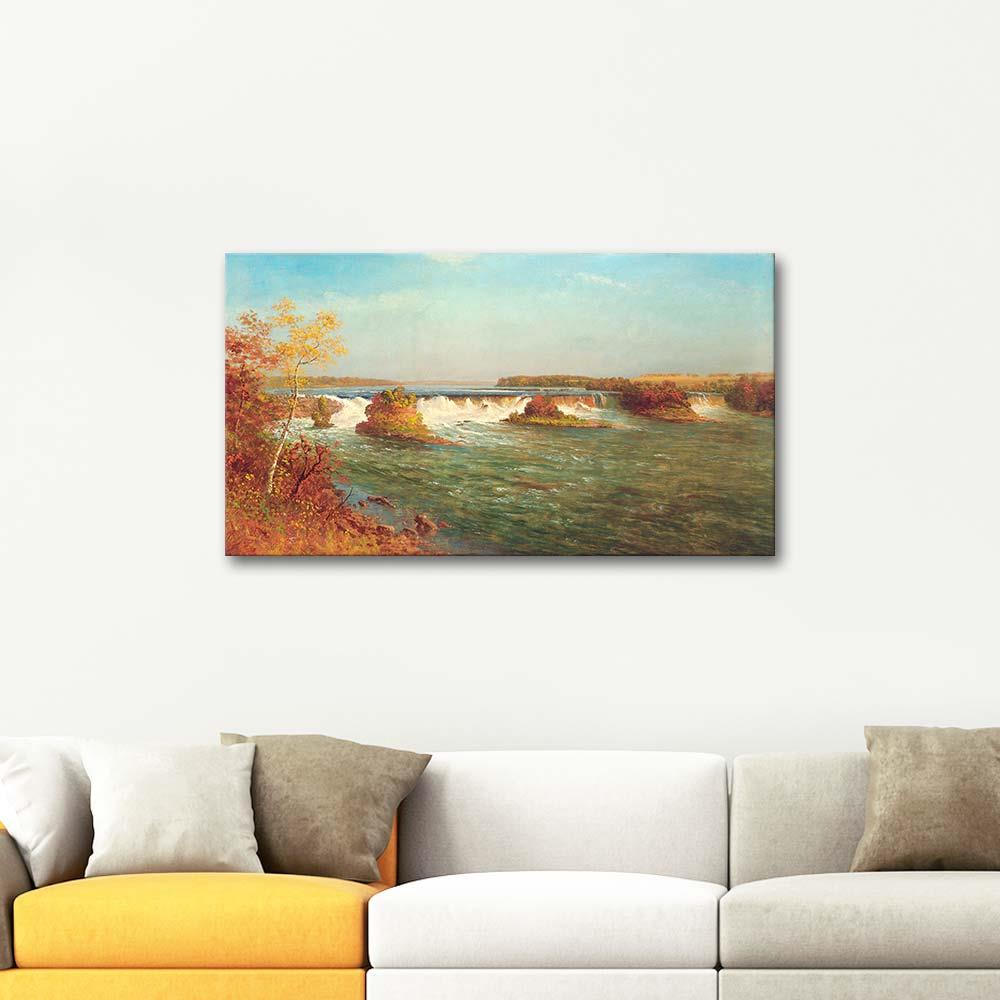Falls of Saint Anthony by Albert Bierstadt as Art Print