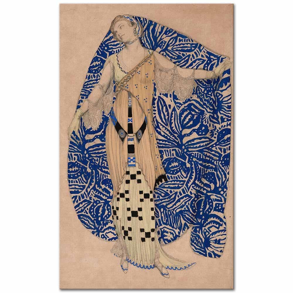Fantaisie sur un Costume Moderne, Dioné by Leon Bakst